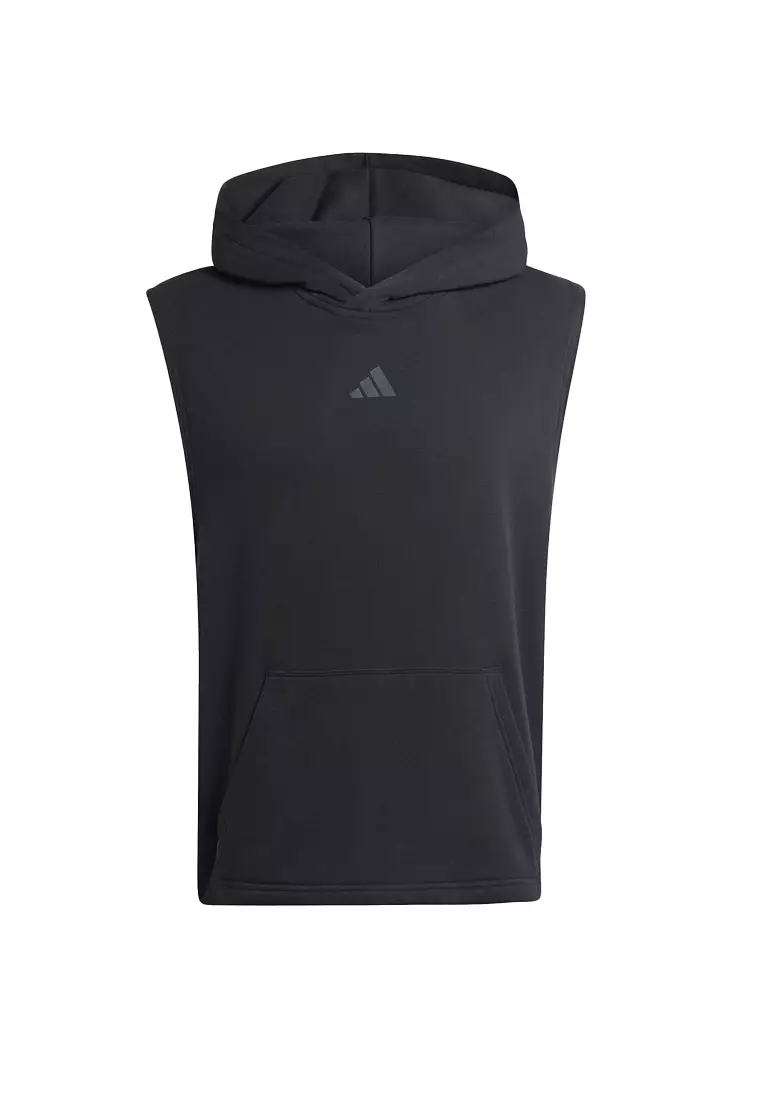 Power Workout Sleeveless Hoodie