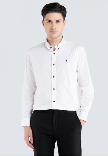 POLO HAUS Polo Haus - Men's Cotton Mix Signature Fit Long Sleeve 2023 | Buy  POLO HAUS Online | ZALORA Hong Kong