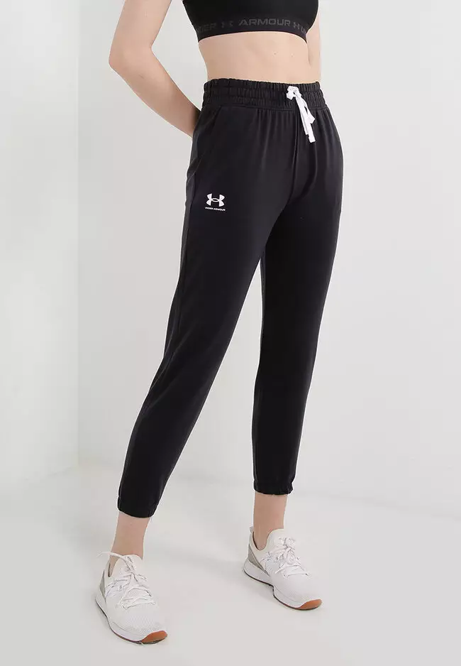 Under armour women's rival fleece shine jogger discount pants