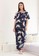 BigBearHug.co navy Bigbearhug.Co Navy White Cranes Z004 Women Pajamas Set PJ 45124AA18A6A6BGS_1
