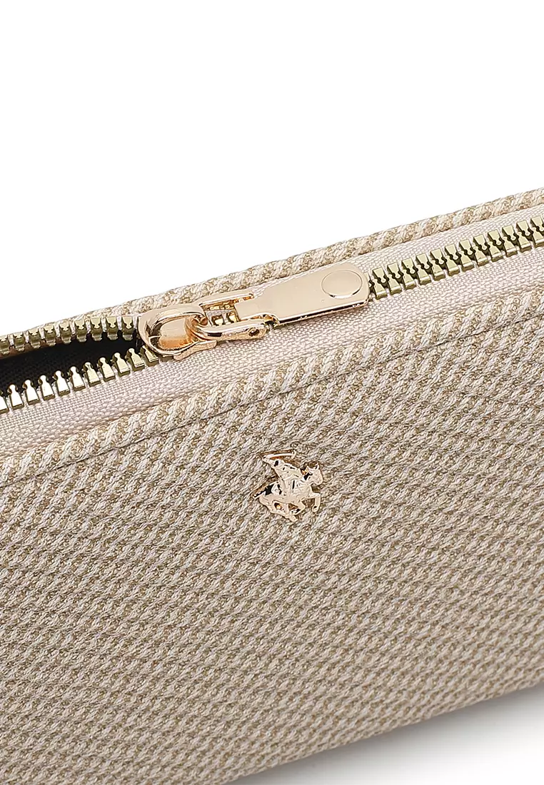 Women's Long Wallet / Purse (錢包) - 米黃色