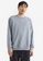 H&M grey Relaxed Fit Sweatshirt BE7A6AACFC43EEGS_1