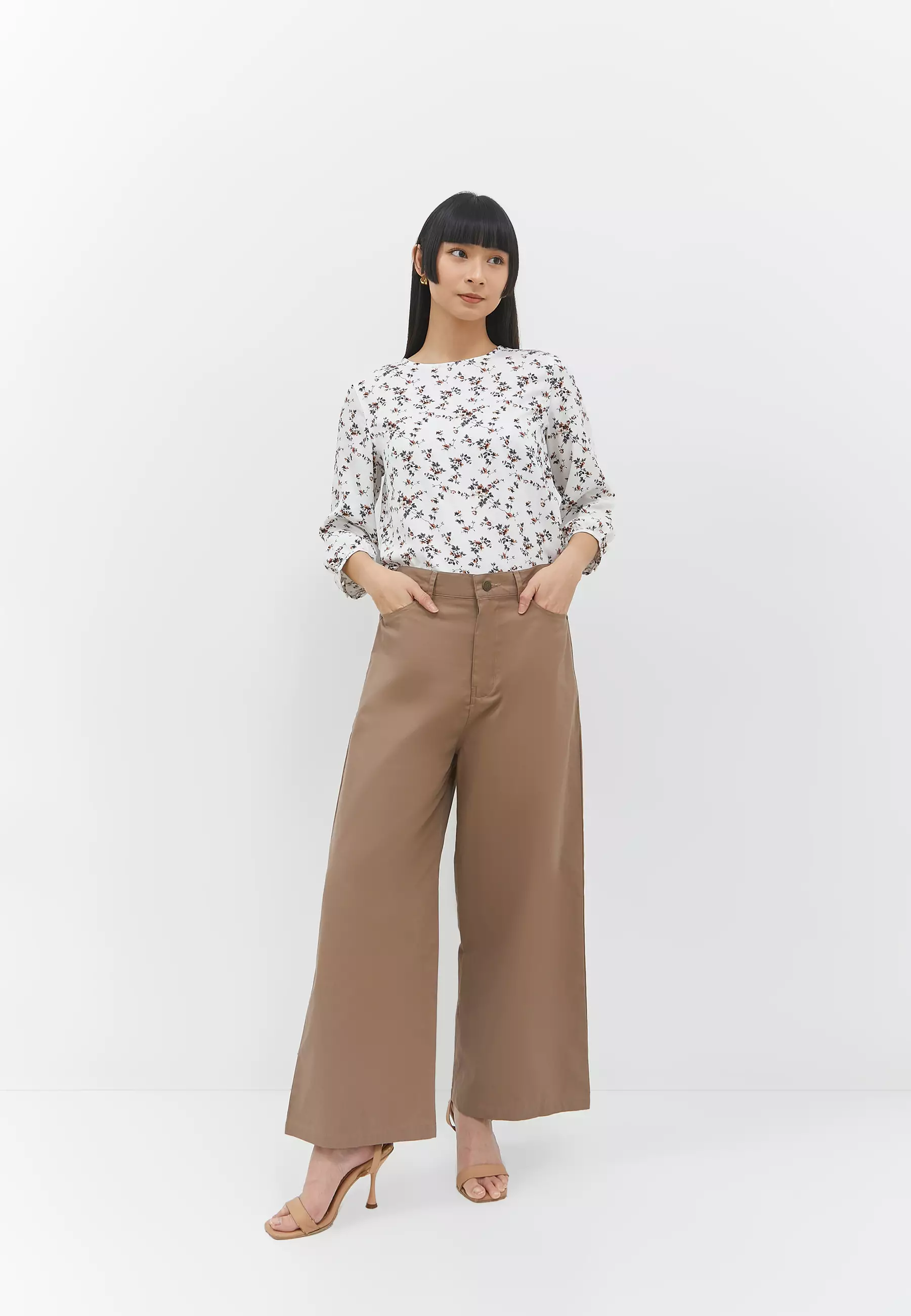 Elena Deep Brown Culottes (G.3229)