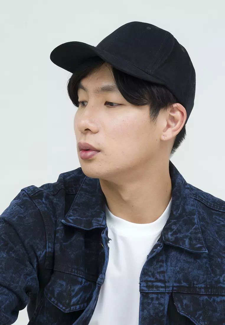 Topi Casual Polos Sport Besi Baseball Cap Tumblr Hat Hitam