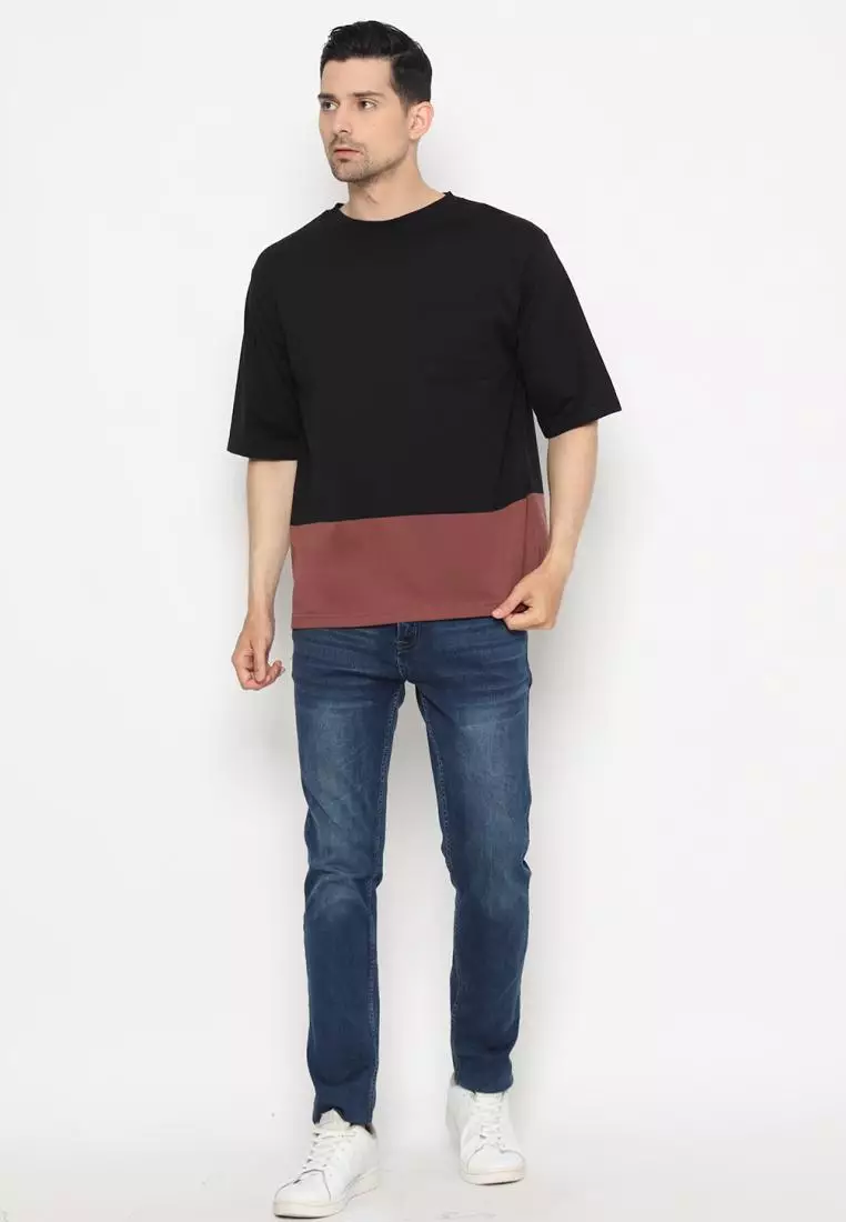 MATSUDA Kaos Oversize 20s Stripe Heavyweight Kirishima