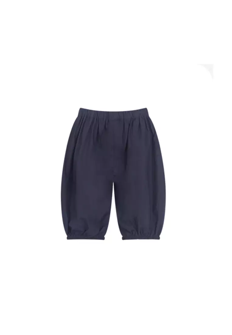 Mid Length Elastic Hem Shorts With Graphic Design
