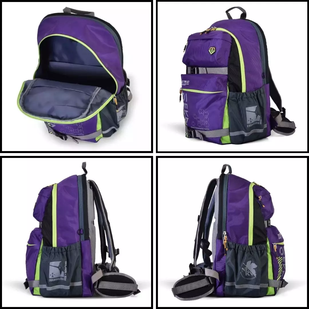 Ransel Sekolah Anak Anti Pegal Evangelion School Backpack FX Creations SNA242019AGS-01