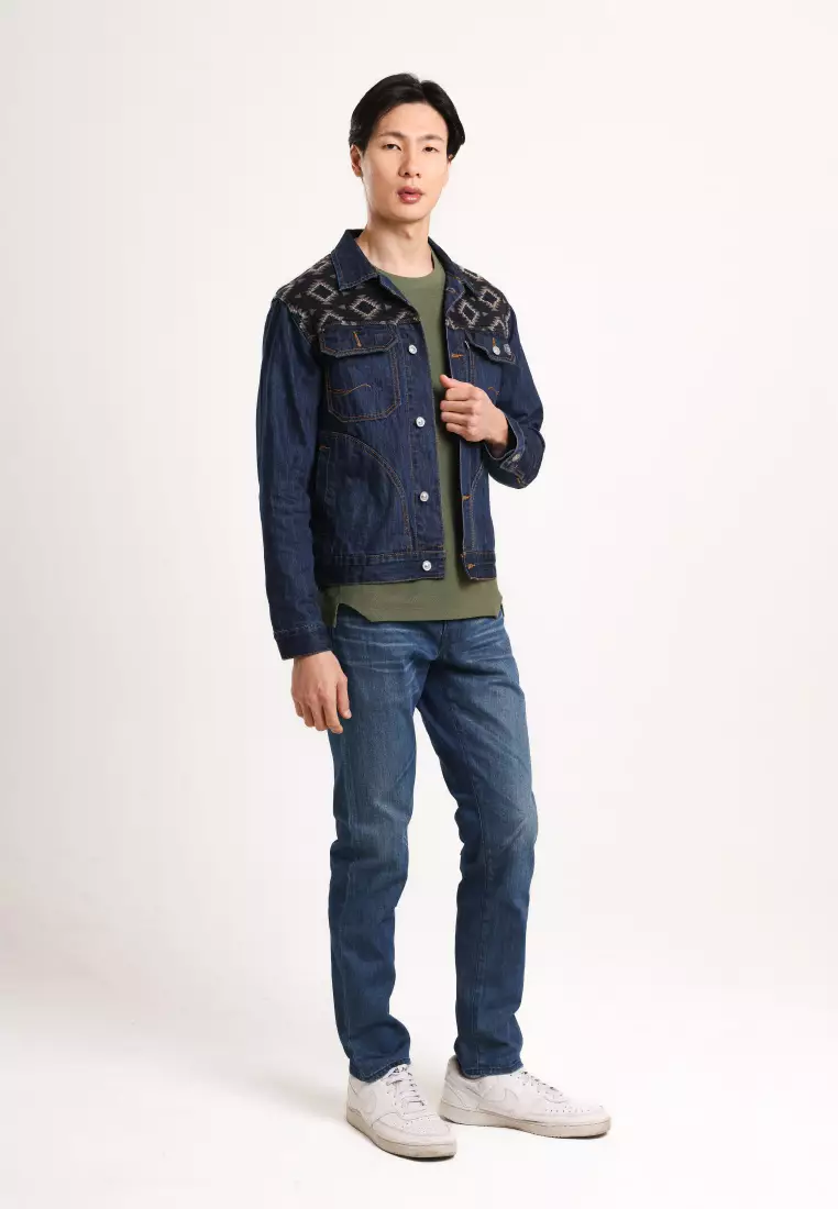 Used 1968 - Winslow Jacket Jeans Trucker Pria Regular Fit