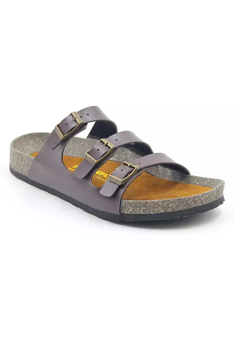 Ely - Brown Sandals & Flip Flops & Slipper