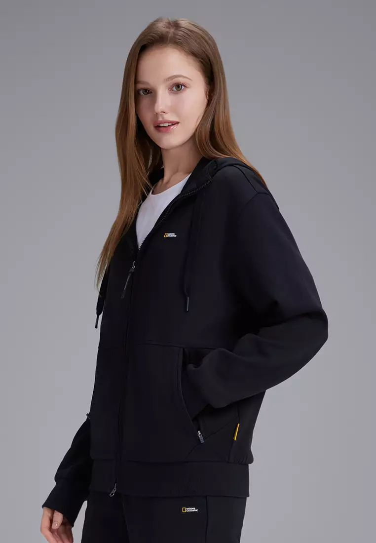 男女同款PINTAIL連帽拉鍊外套