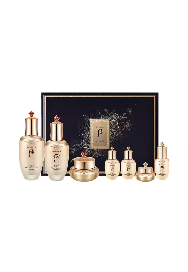 The History of Whoo Choeonyuldan Rejuvenation 3pcs Set 150ml 110ml 25ml 25ml 25ml 8ml 10ml