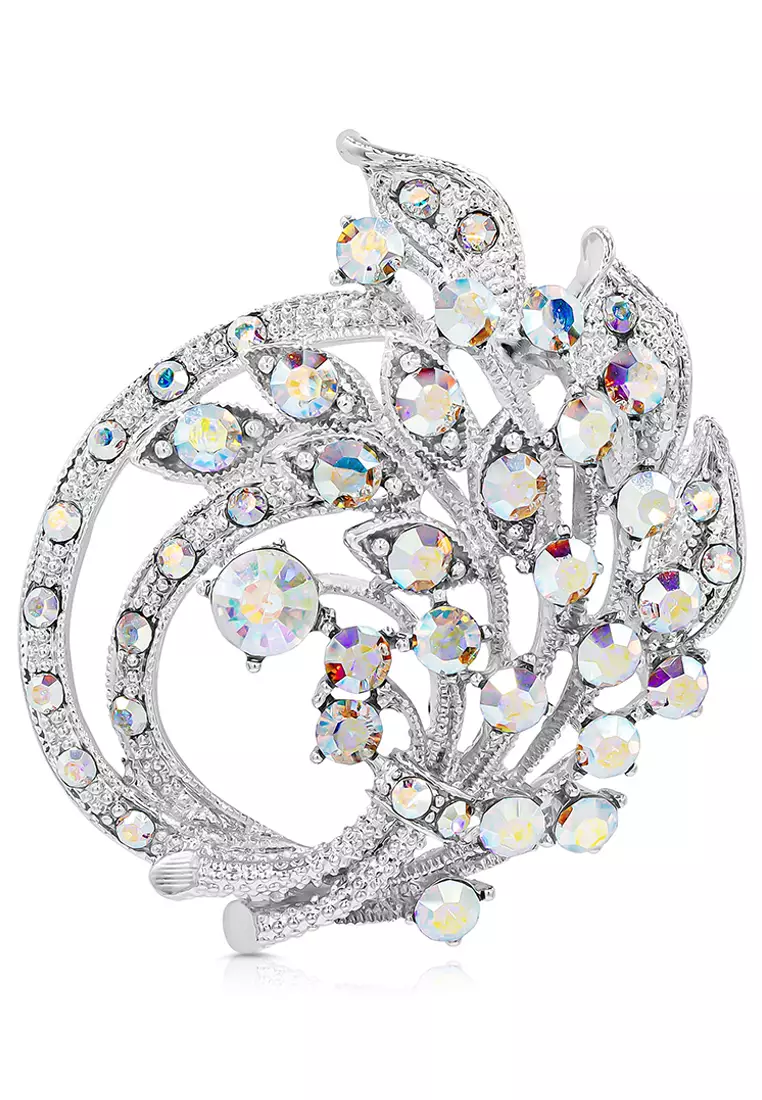 Austrian crystal brooch deals