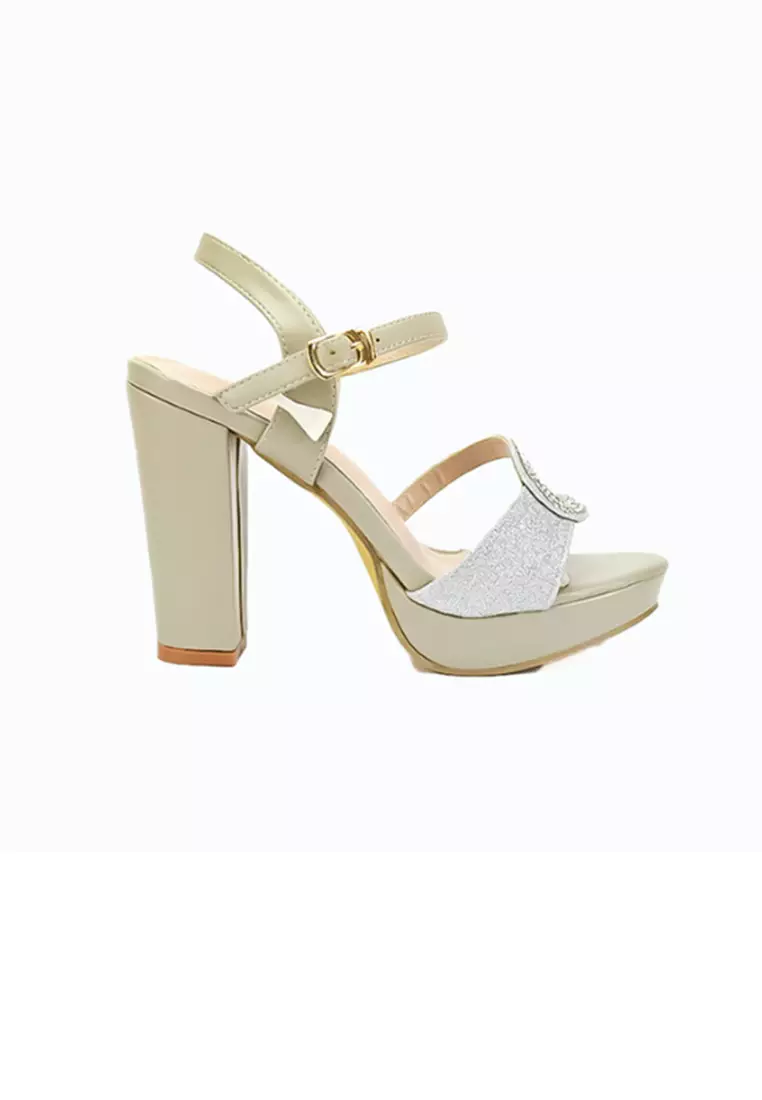 Discount on Mario D' boro Runway  shoes - SKU: Women's Heeled Sandals LX 27025 Light Gray C51