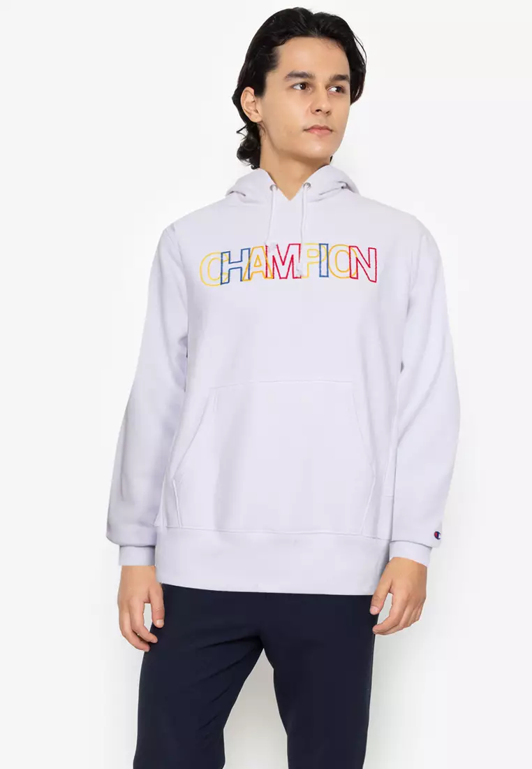 Buy Champion Reverse Weave Pullover Hood All Over Print 2023