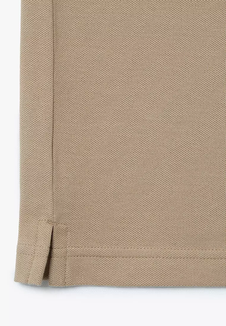 Slim Fit Stretch Petit Piqué Polo Shirt
