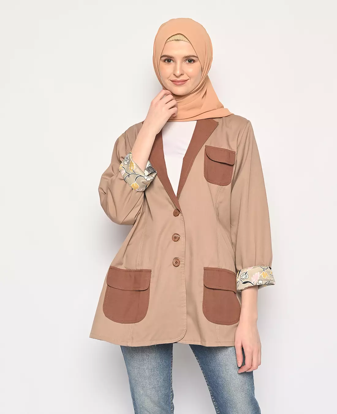 Emmera Blazer Mocca