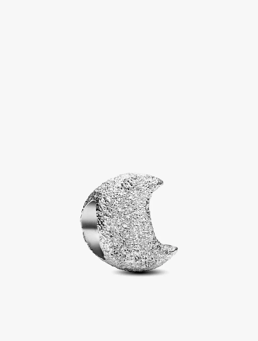 Textured Moon Mini Charm