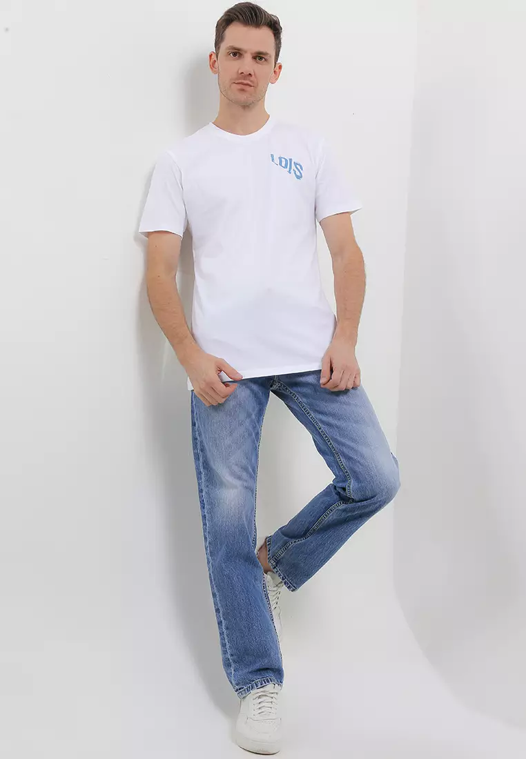 Straight Fit Denim Pants CFS087E