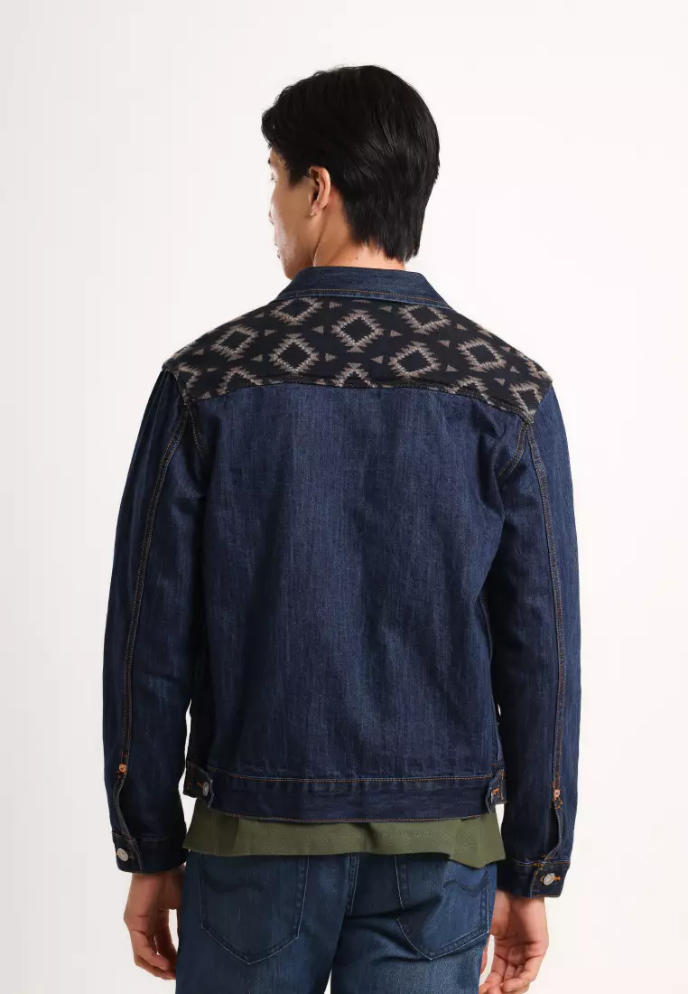 Used 1968 - Winslow Jacket Jeans Trucker Pria Regular Fit