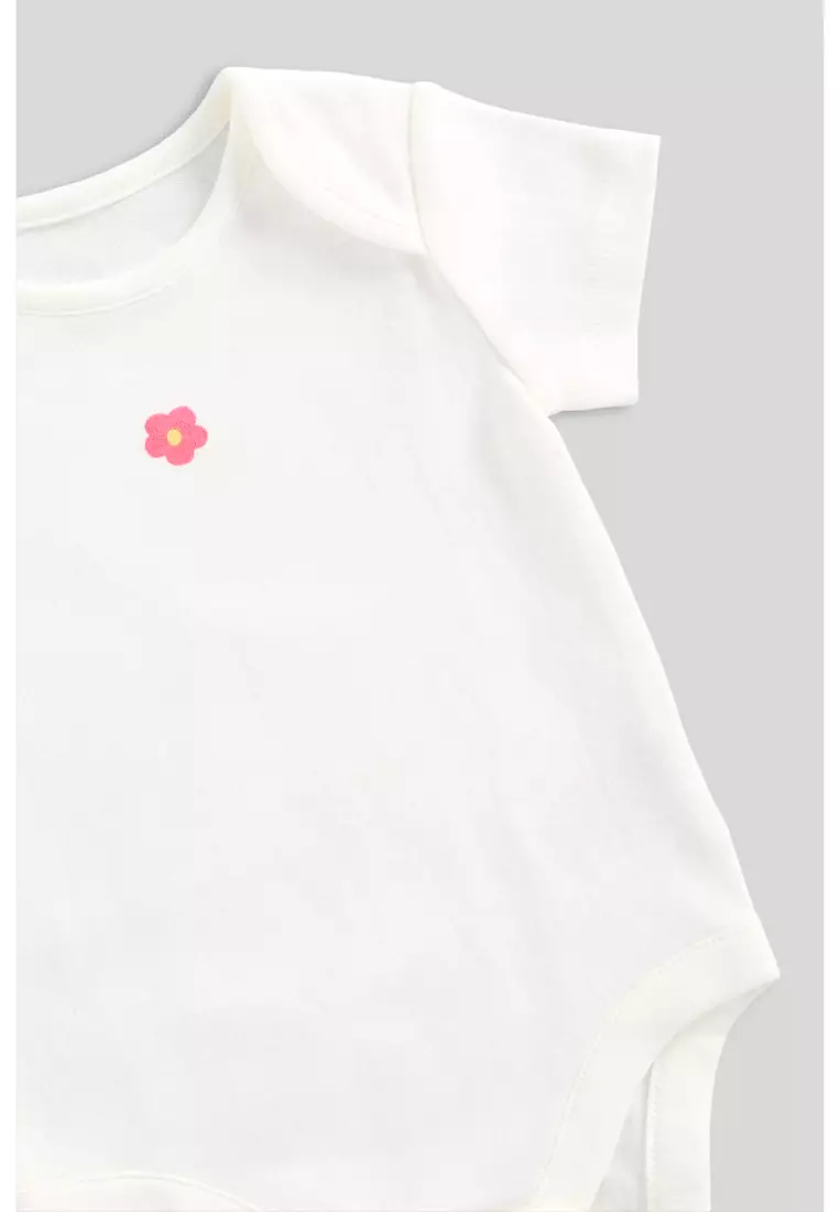 Tulip Short-Sleeved Bodysuits - 5 Pack