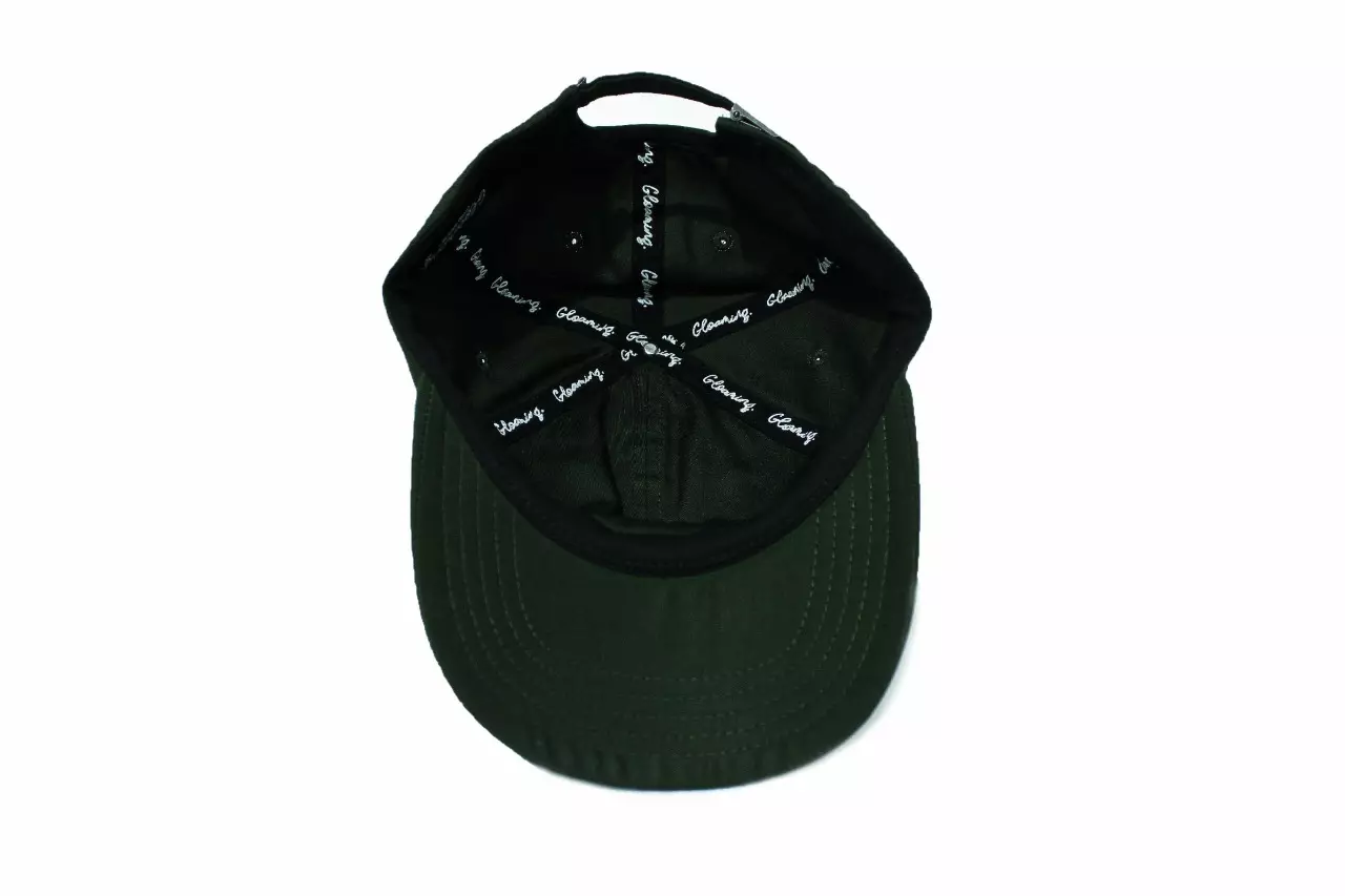 L-Curved Topi Polocaps Hat  Army