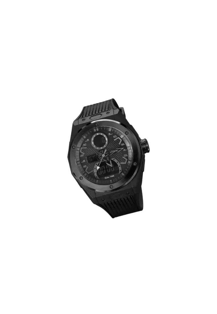 Jam Tangan Pria Analog - 2013 - Black