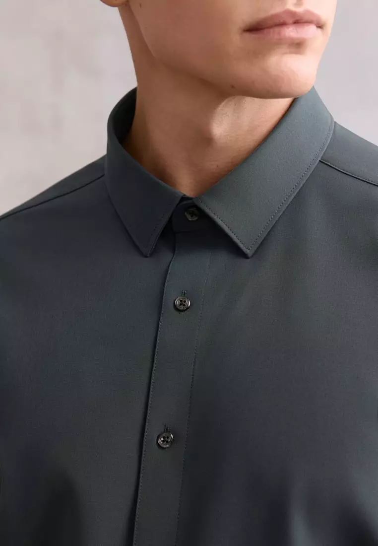 G2000 Non-Iron Dry Stretch Smart Fit Poplin Shirt