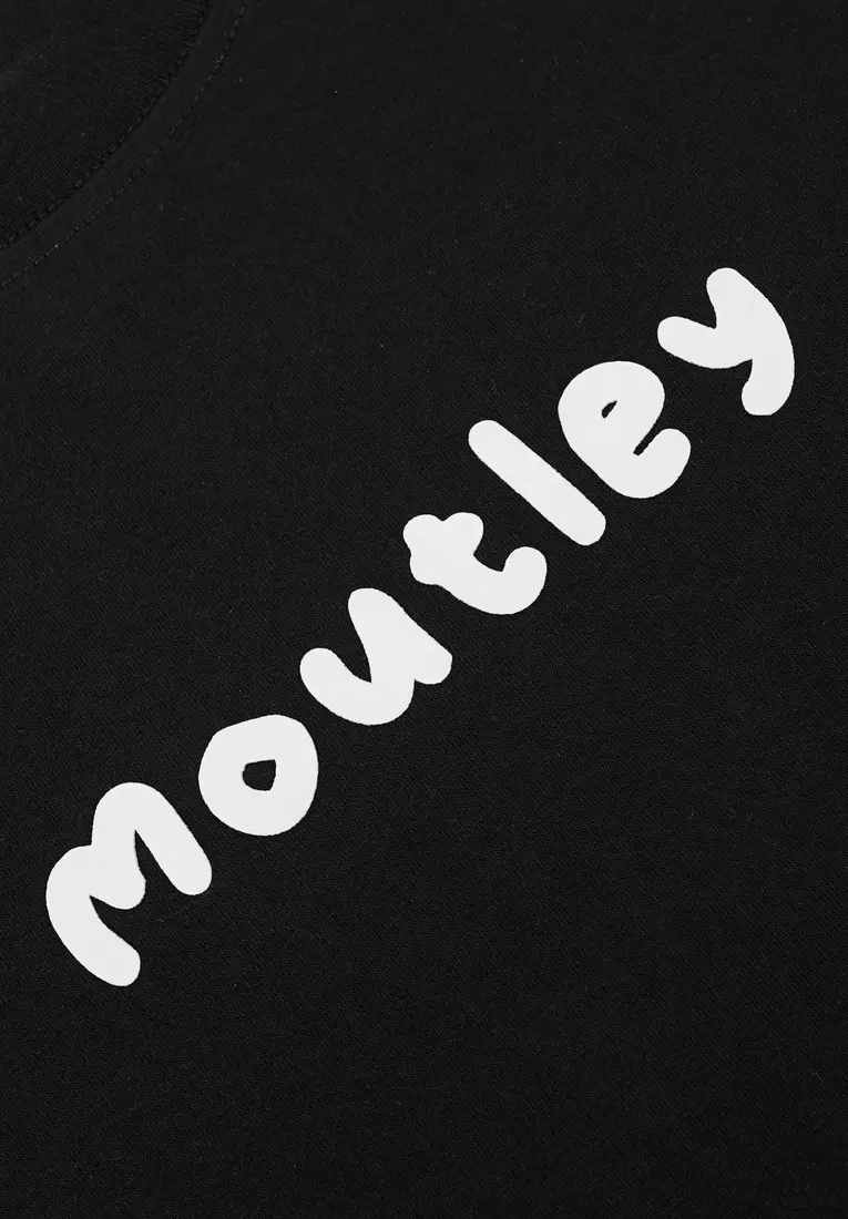 Moutley Men's T-Shirt Short Sleeve Oversized Fit Cotton 20s Daniel OL-C120725