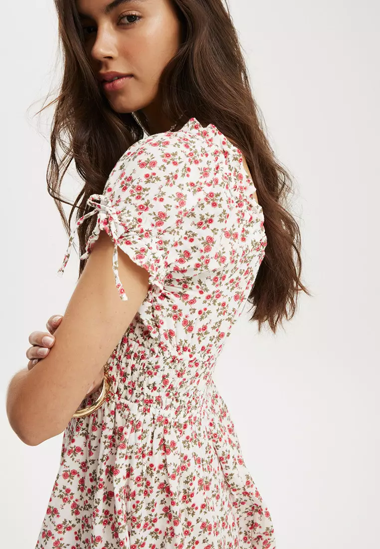 Sadie Button Through Playsuit
