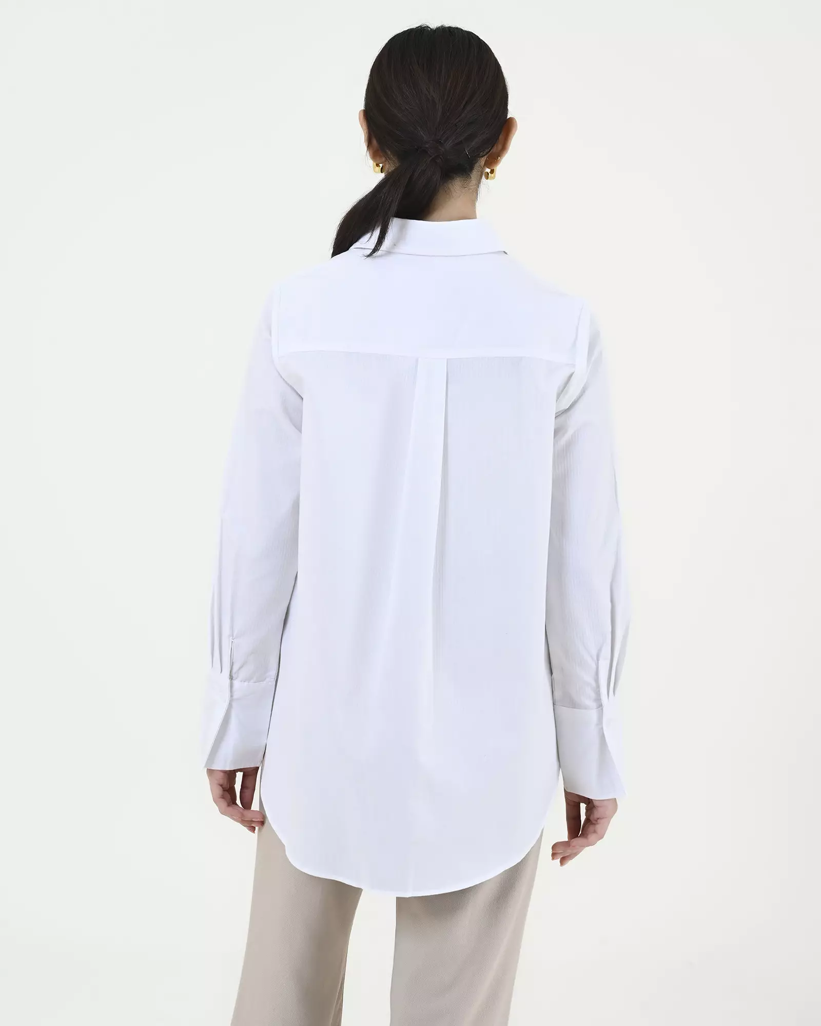 Geulis.id TIMAKI SHIRT - White