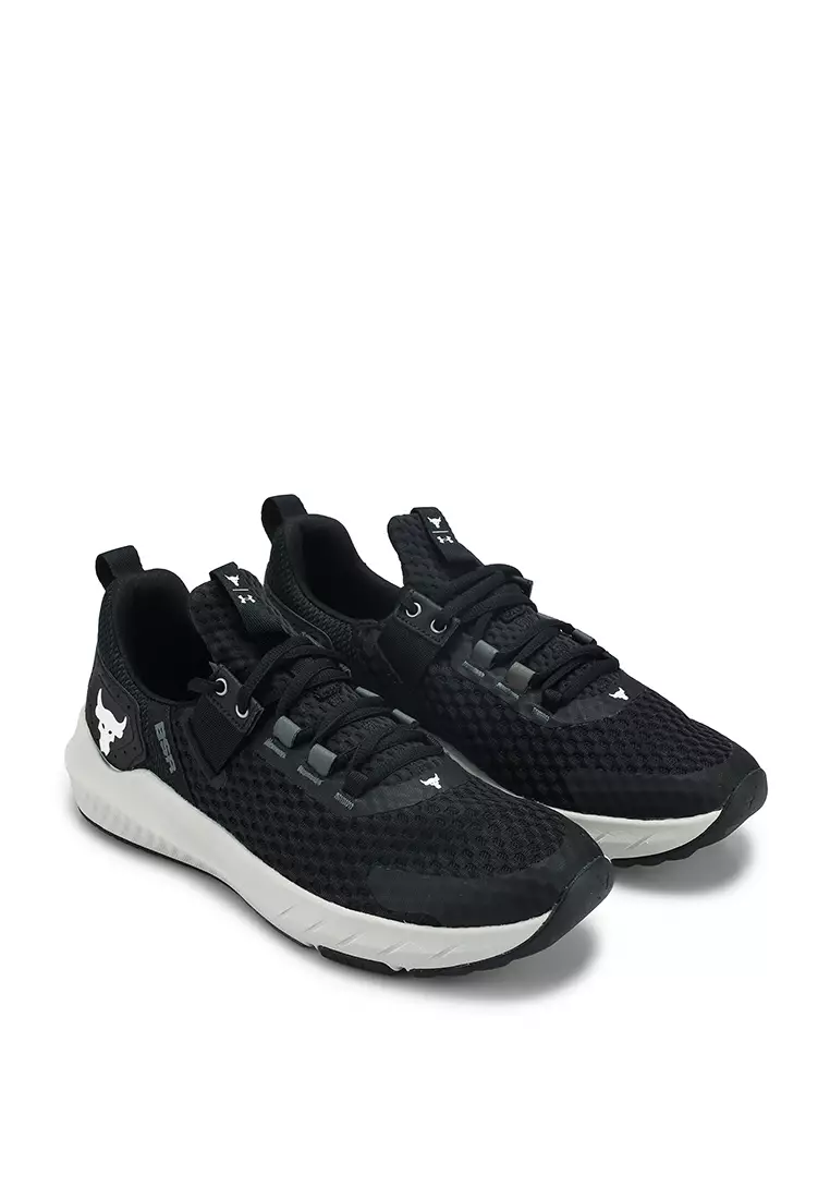 Men's shoes Under Armour Project Rock BSR 4 Black/ Castlerock/ White