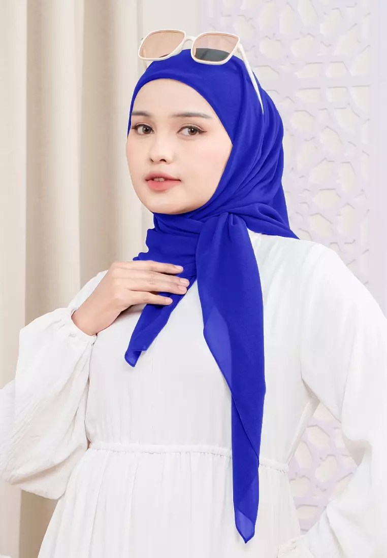 HIJAB INSTAN ALINE - ROYAL BLUE
