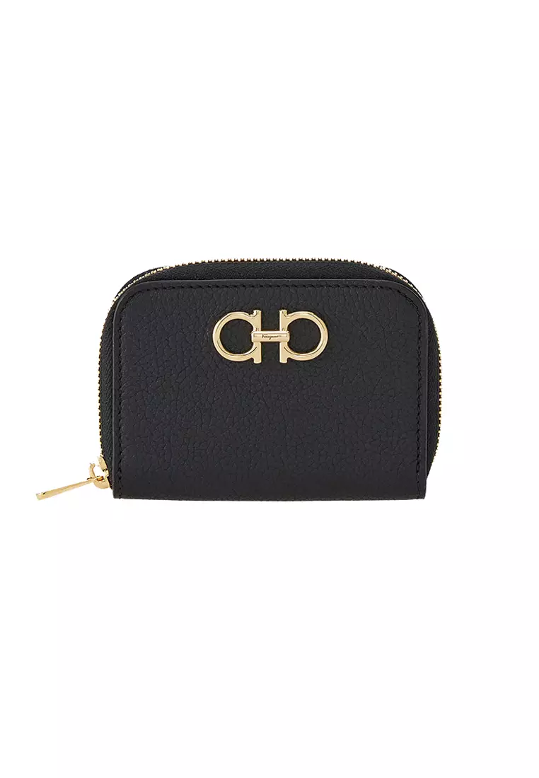 Buy Salvatore Ferragamo Ferragamo Gancini Card Case Small Wallet