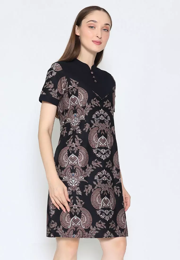 Hadinata Batik Wanita Dress Hanum Hakim