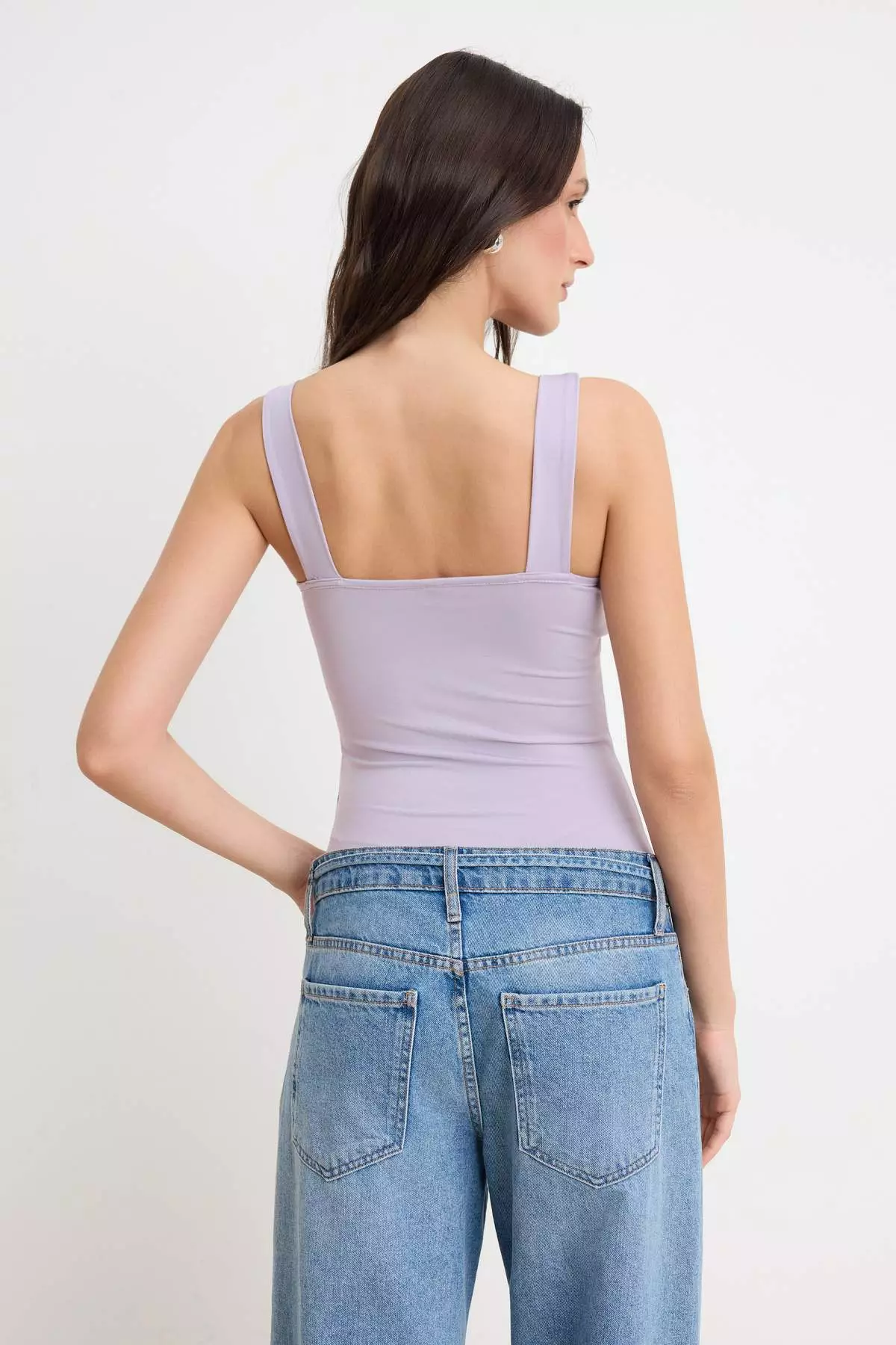 Lilac Knitted Bodysuit Twoss24Bd26