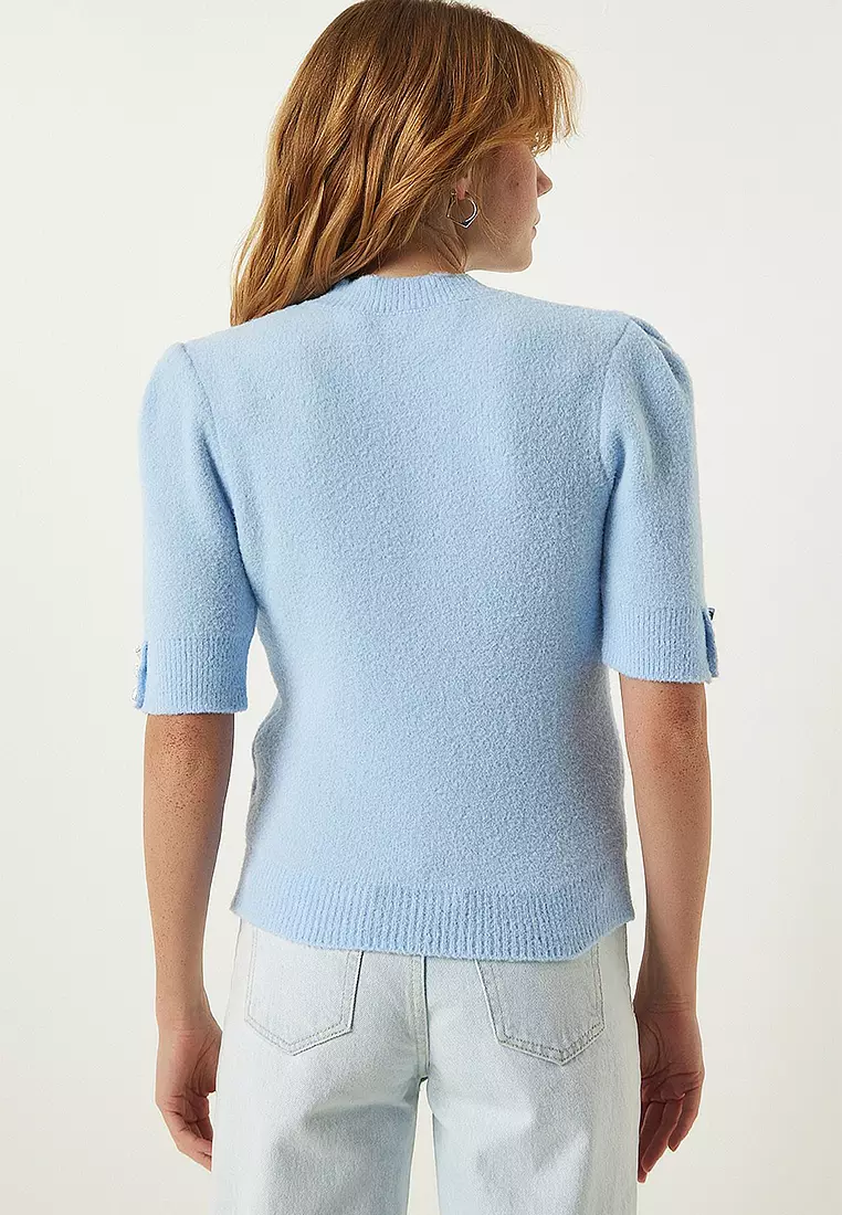 Puff Sleeves Sweater