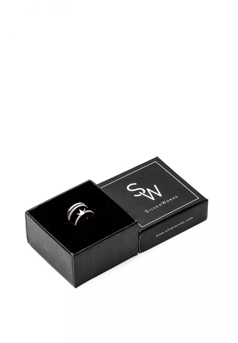Silverworks sale black ring
