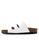 SoleSimple white Ely - Glossy White Sandals & Flip Flops 5204DSH6AF356EGS_3