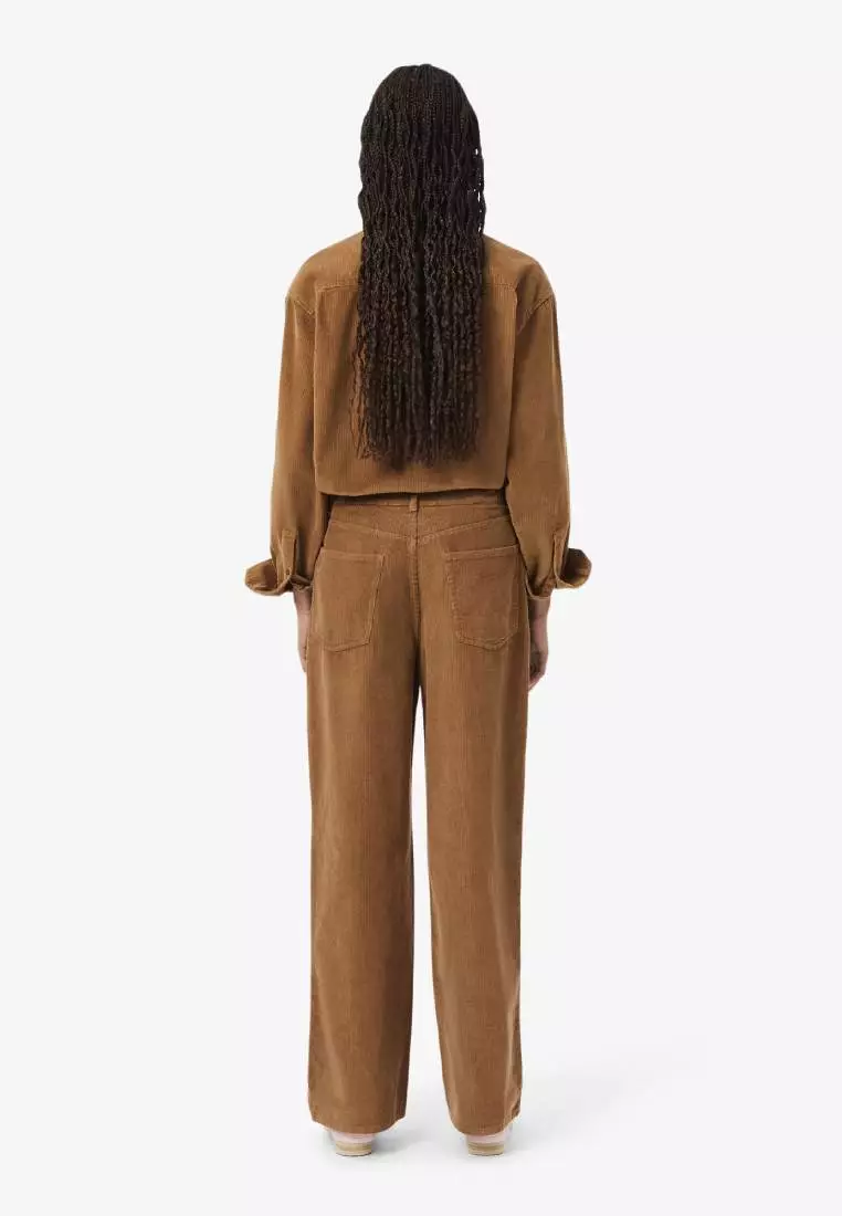 Wide Fit Corduroy Pants