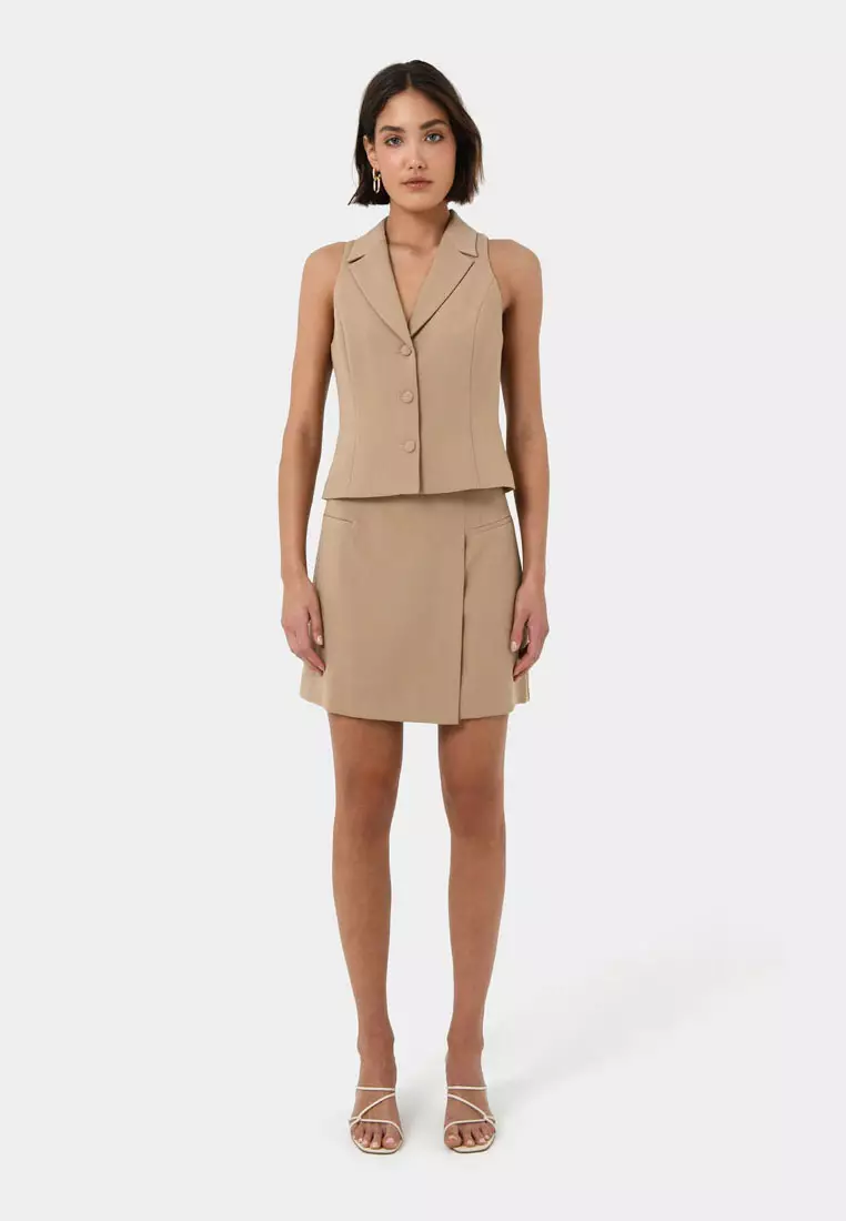 Nikki Mini Wrap Skirt