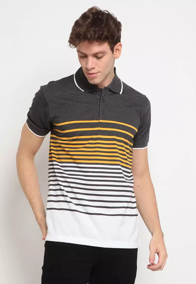 POLICE Polo Shirt Krah Salur Pria 207650031