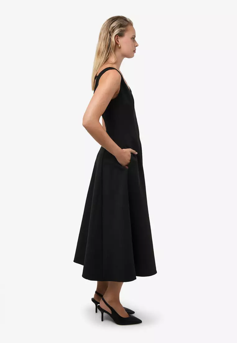 Yana Off-shoulder Panel Dress