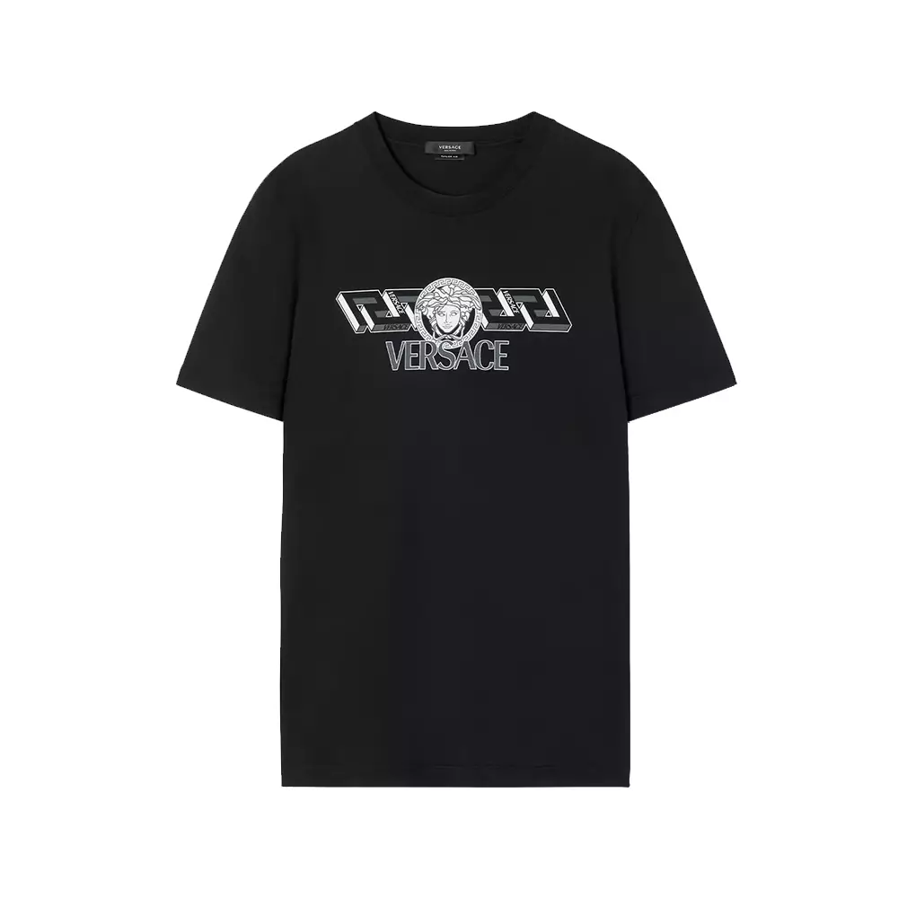 Luxury 2020 New Printing Shirt Men Black White Kemeja Pria Long