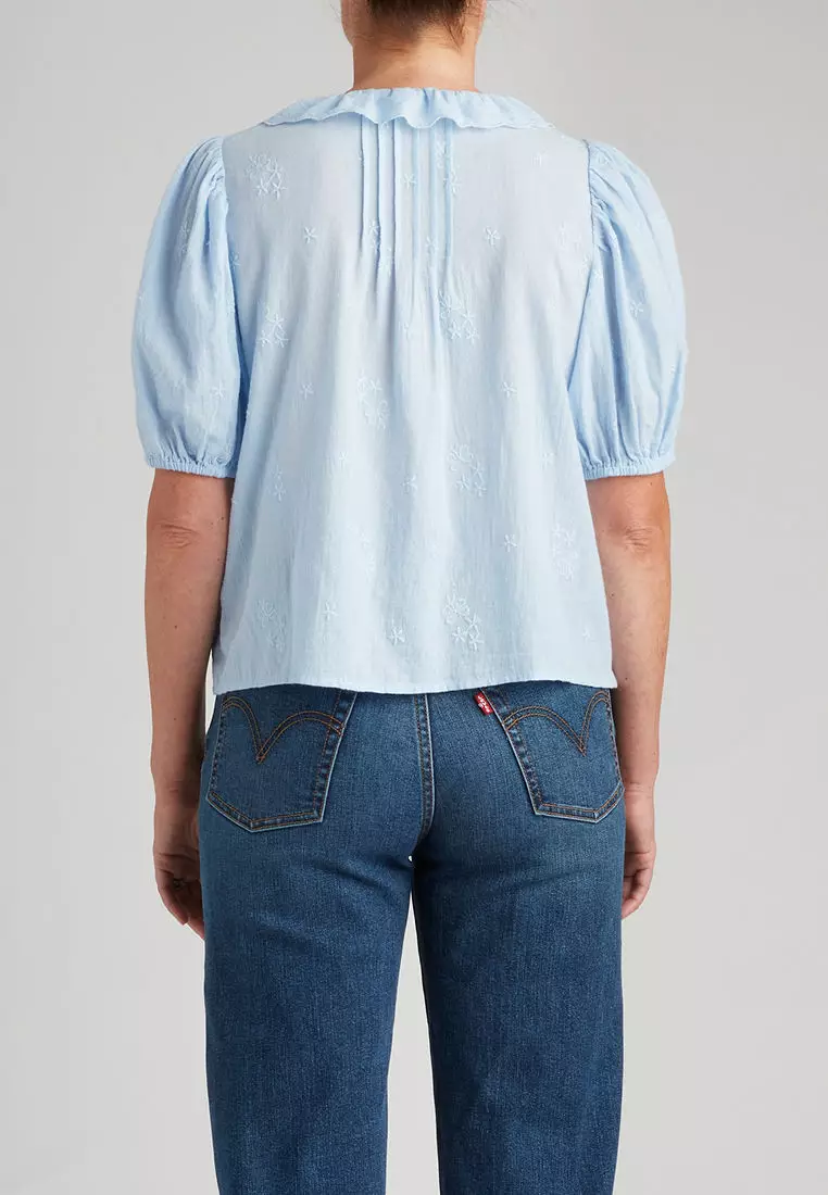 Levi's® Women's Giselle Ruffle Blouse (0049Z-0001)