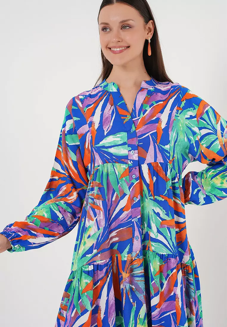 Modest Viscose Maxi Dress