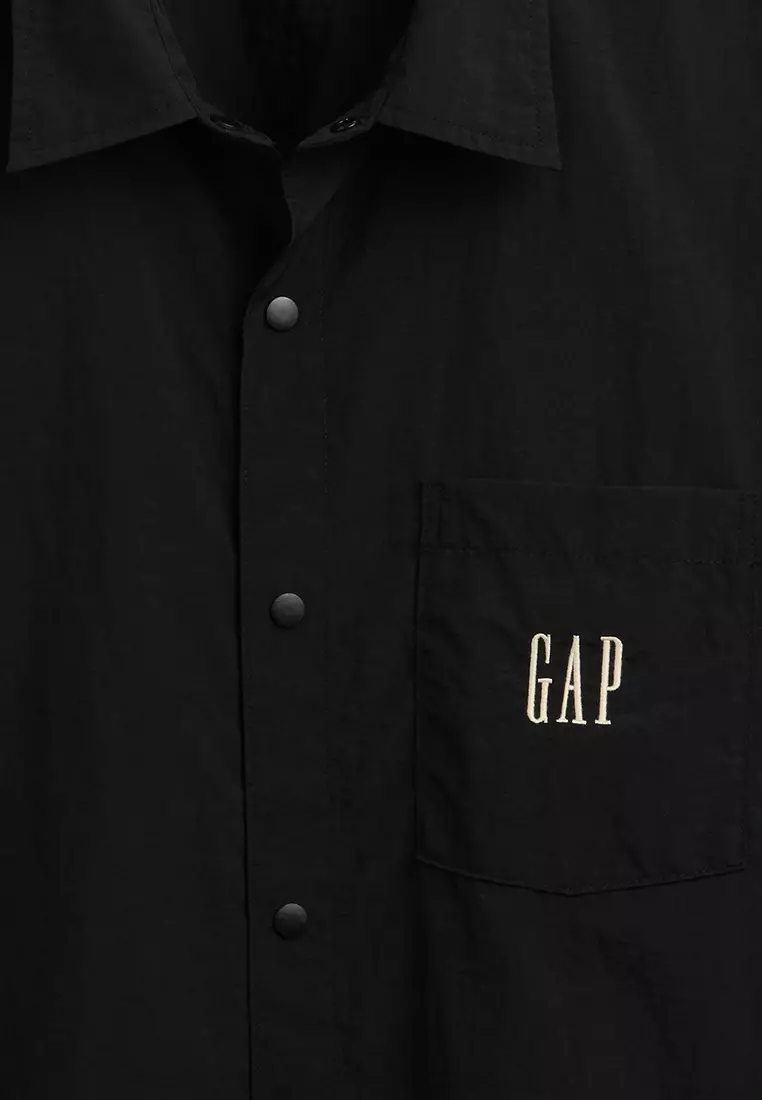100% Nylon Boxy Shirt
