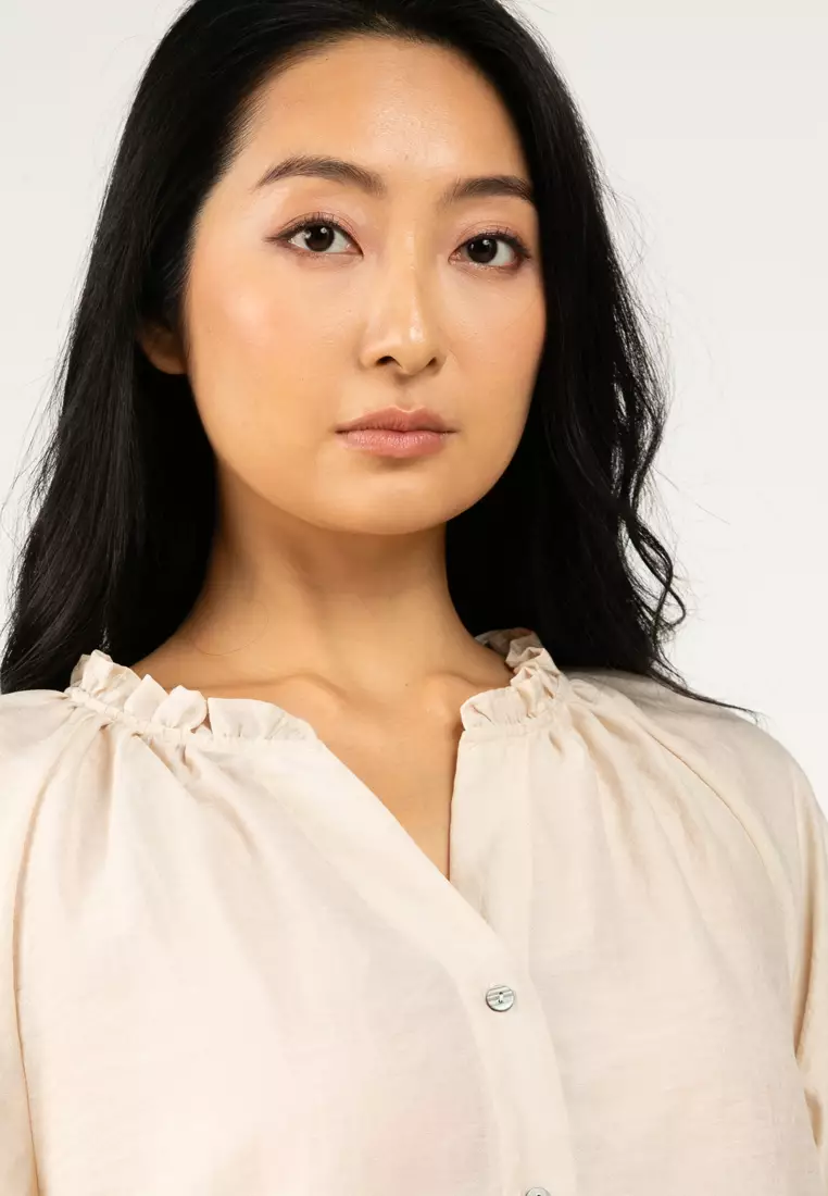 Long Sleeves V-Neck Shirt