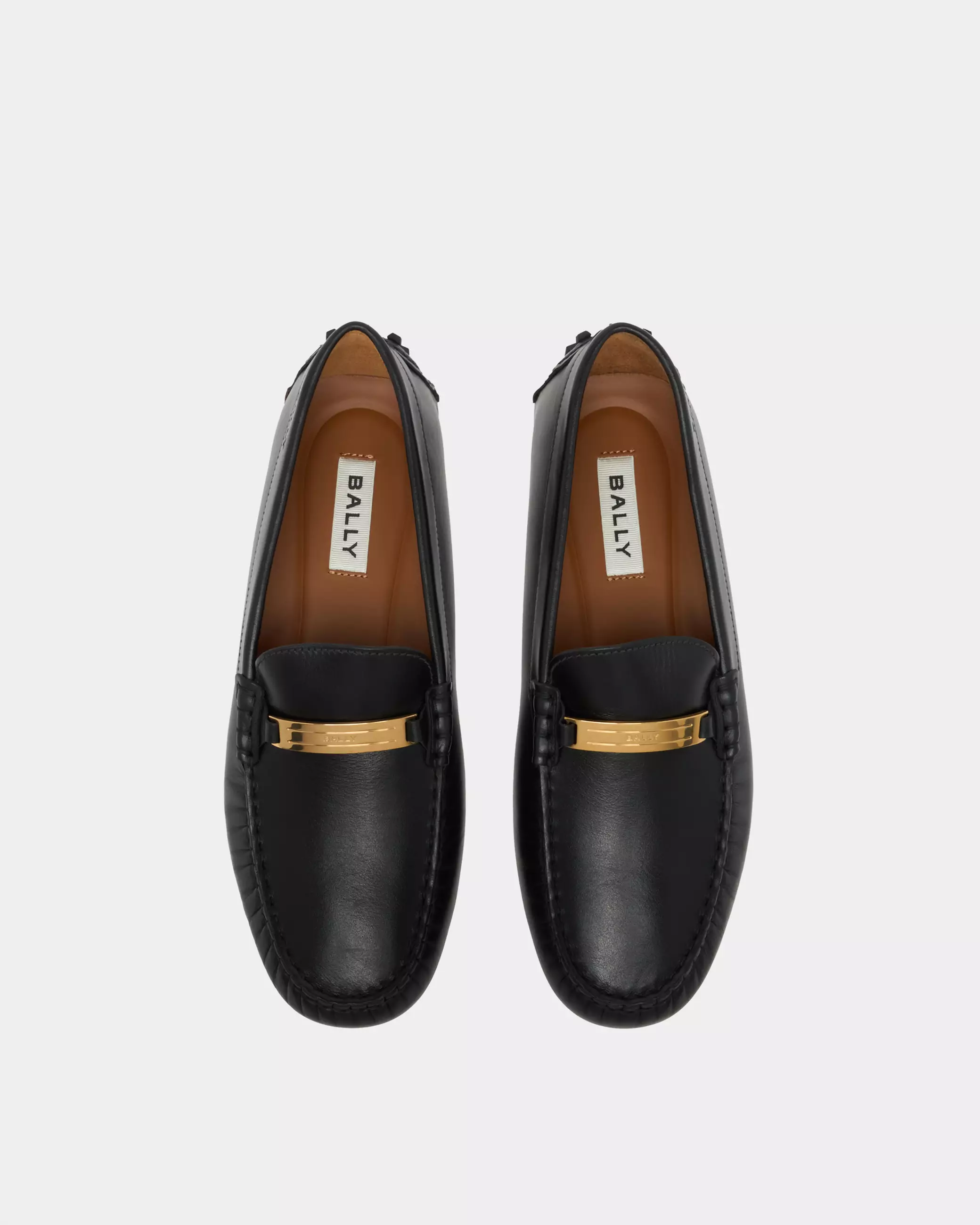 Kaley Loafers in Leather - Black