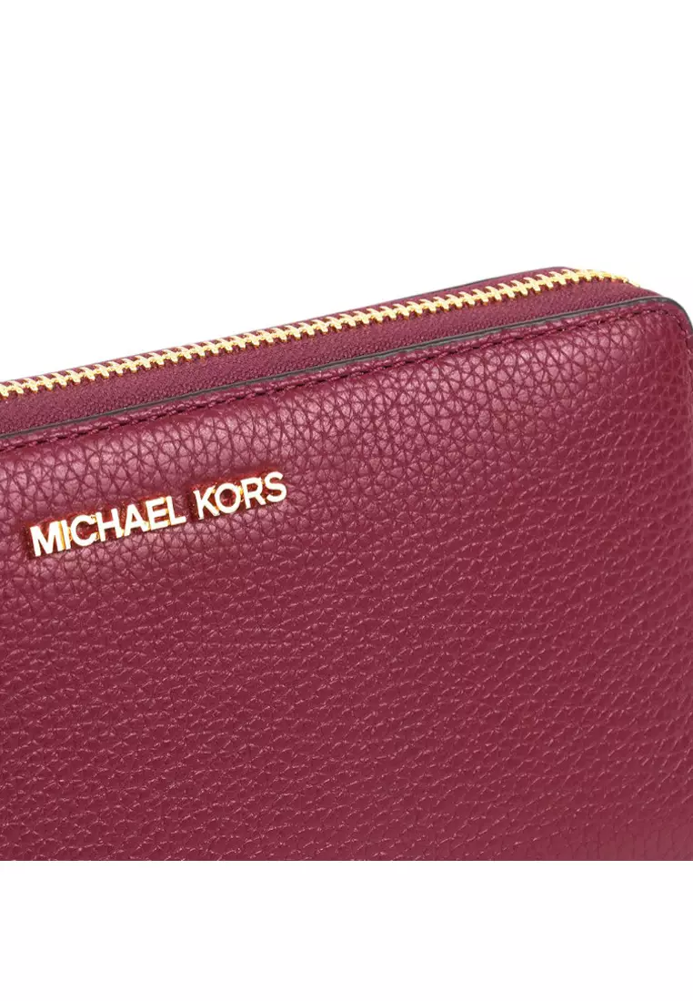 Jet Set Travel Large Continental Wallet - Cherry