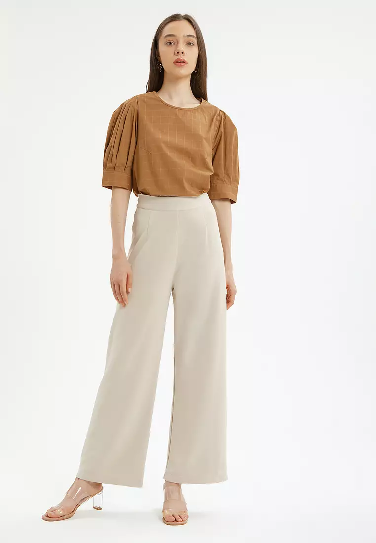 BB Canni Scuba Pants R2 IVORY Warna IVORY